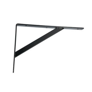 SHELF BRACKET 12" HEAVY DUTY BLACK SHELF BRACKET 12" HEAVY DUTY BLACK